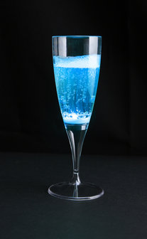 Blauwe Champagneglazen Led