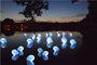 Blauwe Waterdichte led ballon lampjes 10 stuks_